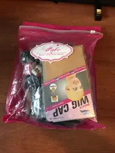 FABC-extensiones de pelo ondulado brasileño, con cierre, pelo humano ondulado prearrancado, proporción media, no remy, color negro Natural