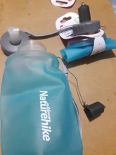 Naturehike 500 de 750ml Mini portátil de silicona plegable ultraligero botella deportiva botellas de agua para Outdoor montañismo taza NH61A065-B