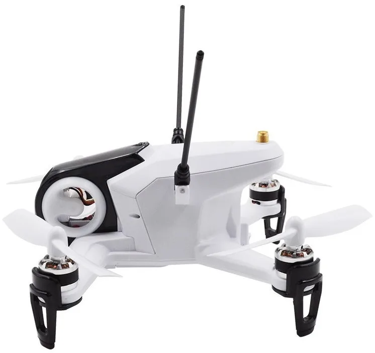 Белый гоночный квадрокоптер Walkera Rodeo 150 BNF + DEVO 7 WAL RODEO150 W|Квадрокоптер с