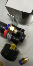 Control de presión de aire AR2000 G1/4 , Control de compresor, regulador, unidades de tratamiento, válvula con ajuste de calibre, venta al por mayor