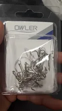 5002 Fishing-Tackle Treble-Hooks Bend Owner Pike-Bass for 15pcs/Box Round Silver-Size