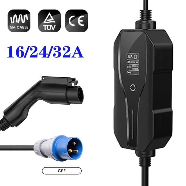 Portable EV Charger - 10A plug – JET Charge