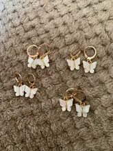 Flatfoosie 10 unids/set lindo mariposa accesorios de la joyería de moda colgante multicolores joyas DIY collares y gargantillas pendientes