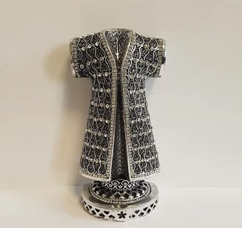 

Silver Color Caftan Design Asma ul Husna Islamic Gift Sculptures