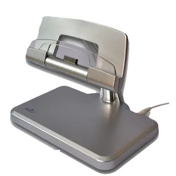 

Rotating charging dock and stand for IPAD/