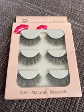 SHIDISHANGPIN-pestañas postizas suaves 3D, 27 estilos, finas tupidas, gruesas, pestañas postizas, pestaña hecha a mano, maquillaje de ojos, 3 pares