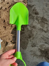 2 unids/set playa juguetes de playa niños al aire libre cavando pala para arena de arena herramienta jugando palas juguetes para jugar a las casitas de verano