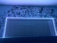 Tiras de luz LED WIFI RGB 5050, funciona con el asistente de Google Alexa, aplicación de teléfono, Color, 24V, TV, ordenador, dormitorio, Luces Led con Bluetooth