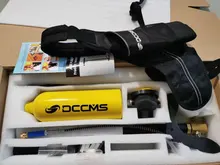 Equipo de Buceo DCCMSDS-1000, tanque de oxígeno de 1000ml de capacidad, rellenable