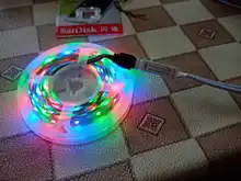 Diode-Tape Power-Adapter Led-Strip-Light Led Ribbon Bluetooth-Controller 5050 2835 Home