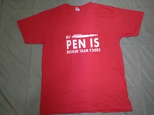 Funny T-Shirts Clothing Hipster My-Pen Yours Bigger Harajuku Streetwear Mens Fashion