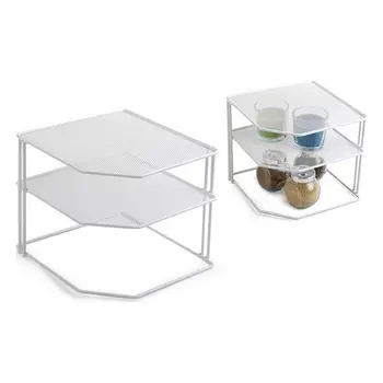 

Kitchen Cupboard Organiser Confortime Metal White