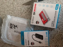 HDD Enclosure Case Stickers External-Hard-Drive-Case DIY Transparent SATA USB3.0 7-9.5mm