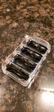 4 unids/lote cuchillas de afeitar 5 capas de cuchilla de afeitar para Gilettee de energía de fusión de afeitar BladesFor Gillette Proglide máquina