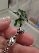 Plata de Ley 925 de un perro historia caniche Cachorro Bulldog Francés perlas encanto Fit BISAER encantos de plata 925 Pulsera Original