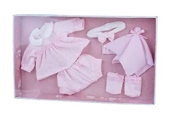 

Rosatoys-0222 Set baby dolls dresses 38-42cm, Multicolor (0222)