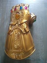 Guante Led The 4 Endgame para niños y adultos, guante Led de Guerra de Las Piedras, regalo de Halloween, Cosplay