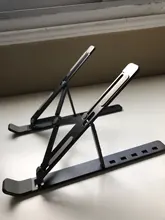 CABLETIME-soporte portátil plegable de aleación de aluminio para portátil, soporte de aleación para Notebook, Macbook, Dell, iPad, tableta, C387