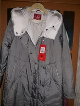 Thick Jacket Clothing Parka Coat Women Female Winter Astrid Hooded Long Large-Sizes Fashion