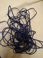 Cuerda plana trenzada de ante de imitación para fabricación de joyas, cuerda de rosca hecha a mano de cuero de terciopelo coreano, 10 m/lote, 2,5mm