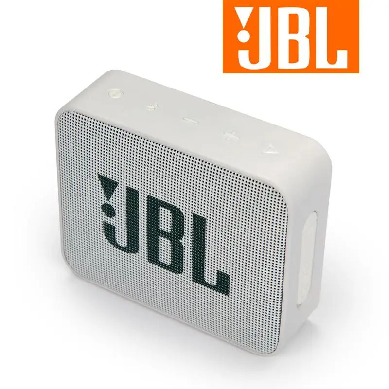 JBL GO 2 Bluetooth портативный динамик 5 часов микрофон беспроводной бумбокс музыка 3D объемный открытый для компьютера смартфон громкий динамик - Цвет: Серый