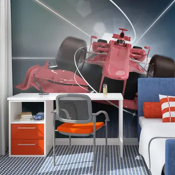 

Wall mural-fireball Formula 1 - 400x309 cm