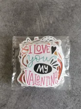 Pegatinas para el Día de San Valentín, 50 Uds., regalo para amantes, guitarra, motocicleta, monopatín, portátil, calcomanía para nevera