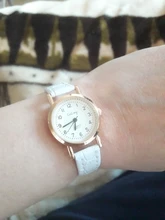 Relojes pequeños de cuero con nudo de bambú para mujer, pulsera de cuarzo con puntero azul, diseño Vintage