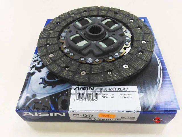 Диск Сцепл.Toyota Avensis I T220/Corolla E90-120/Carina T170/190 1.6-1.8 87-05 Aisin Dt124v Aisin арт. DT124V