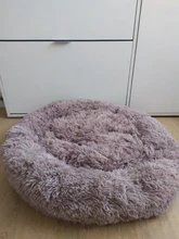 Bed Sofa Kennel Sleeping-Cushion-Mat Cat House Puppy-Plush Pet-Dog Washable Fluffy Round