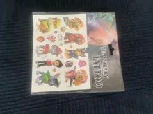 Juguetes De Tatuajes de la patrulla canina para niños, pegatinas de papel de tatuaje, pasta impermeable para fiesta, regalo de cumpleaños