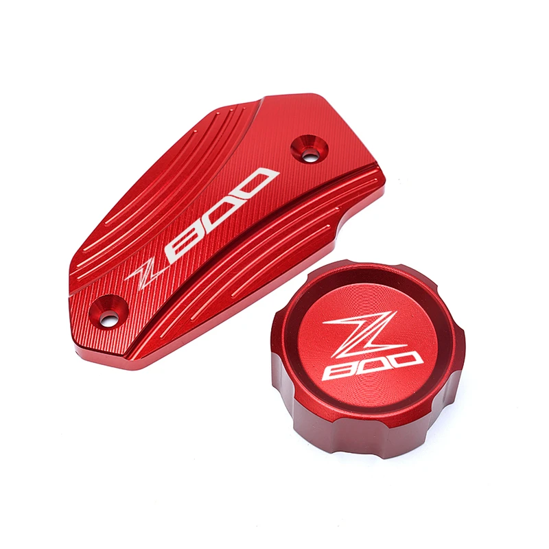 가와사키 Z900 Z650 Z800 Z 900 800 650 2013-2022 오토바이 CNC 후면 및 전면 브레이크 유체 저장소 캡 실린더 커버