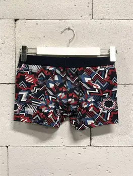 

Navy blue Pattern Male Boxer (DARK BLUE)