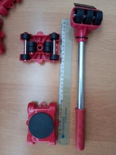 Herramienta para Mover muebles elevador de transporte cosas pesadas barra con rodillo móvil de 4 ruedas 37MD