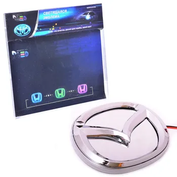 

Three-dimensional emblem for Mazda 2/3