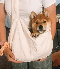 Bolso de viaje para perros y cachorros Gato hecho a mano para exteriores de lona bolso grande de hombro transpirable transportin perro bolso para perro pequeño bolso mascota