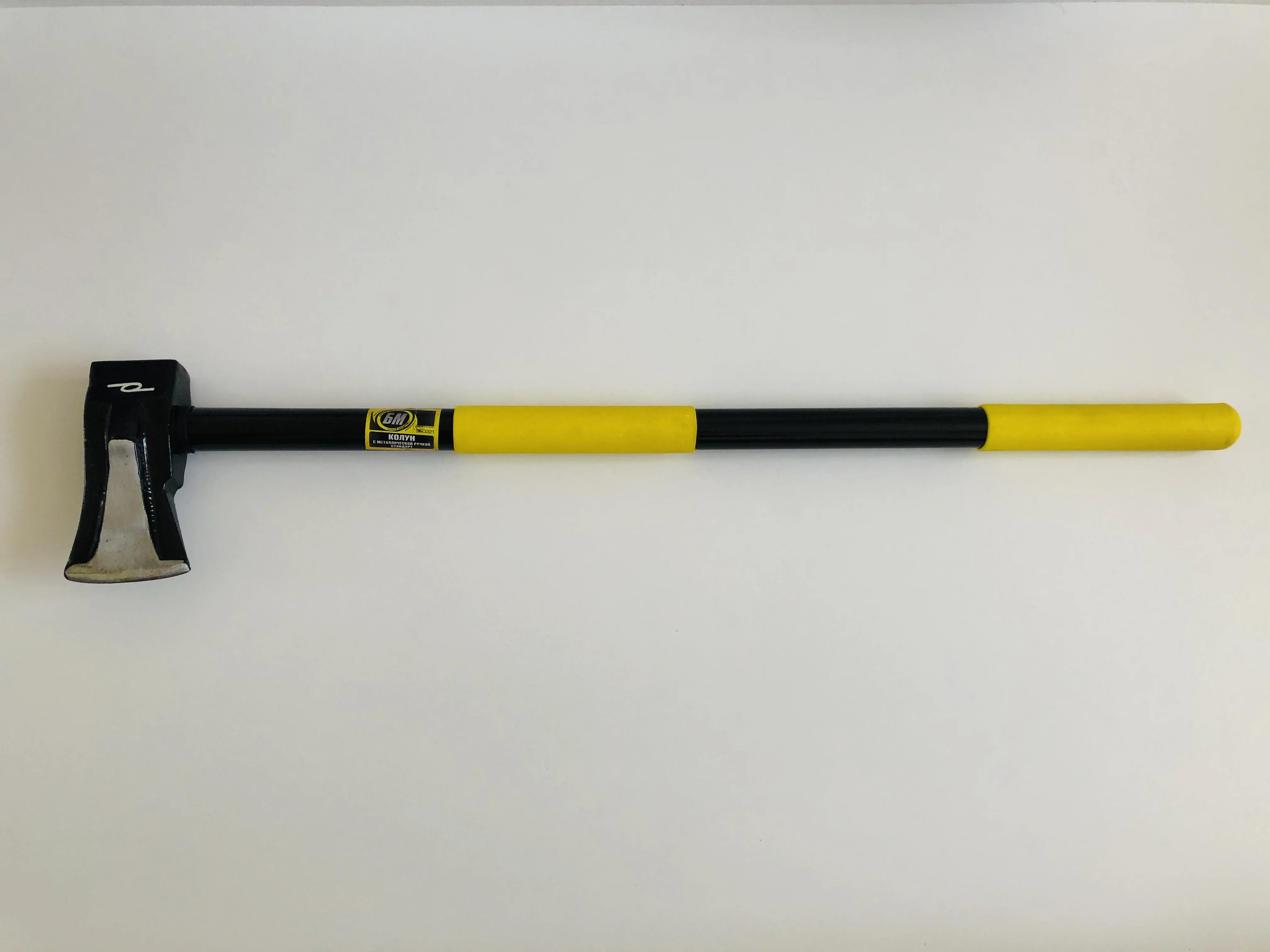 ¿Herramientas de mano? Colone para leña, Colone con mango de metal con estándar de pulverización BM 2,0 kg chopper. Divisor de madera para leña. Cleaver, hacha, ¡Hacha! ► Foto 2/6