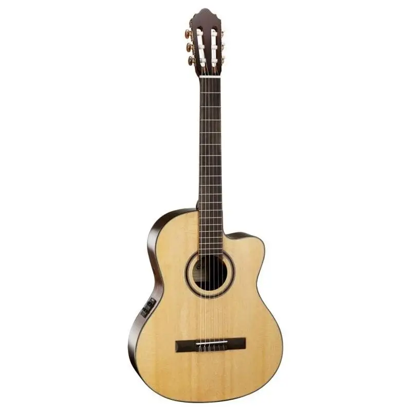 AC160CF-NAT Classic Series Классическая гитара со звукоснимателем, с вырезом, Cort