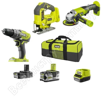 

Set tools Ryobi One + r18ck3c-252s 5133003598