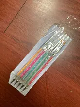 5 unids/set uñas arte pluma 2 en 1 doble termina salpican dibujo pintura Gel UV de polaco cepillo de uñas de arte puntillo herramientas