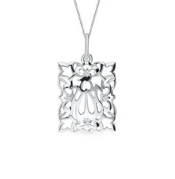 

Silver Pendant with cubic zirconia sunlight