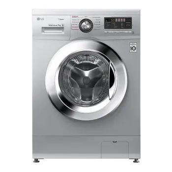 

Узкая стиральная машина LG с функцией пара Steam F1296HDS4