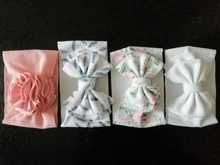 Diadema de lazo grande para bebé, bandana de lazo grande para la cabeza, lazo grande