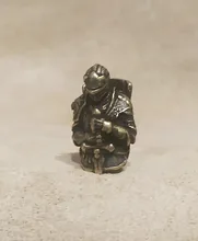 DIY Knife Pendant Beads Skull-Paracord-Beads Crow EDC Brass Vintage-Color Outdoor-Tools