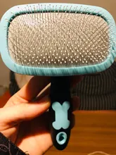 Handle Shedding Hair Brush Pin Fur Grooming Trimmer Comb Tool For Pet Dog Cat