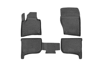 

Floor mats for Volkswagen Touareg II Terrain Tech 2010-2018 interior protection dirt guard car styling