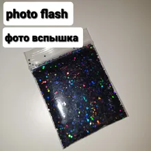 Pigment-Polish Nail-Art-Decorations Glitter-Powder-Flakes Manicure Gold Silver Chrome