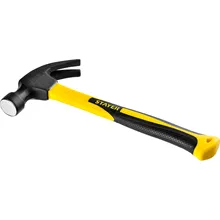 Молоток-гвоздодер кованый STAYER 680 г Fiberglass 2026_z01