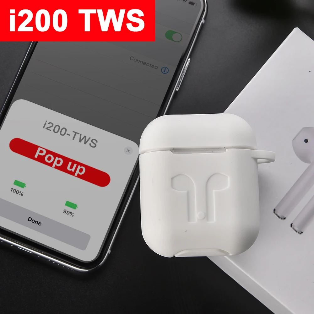 1378.23 руб. 36% СКИДКА|I200 TWS Aire 2 оригинальные реплики 1:1 Bluetooth 5,0 наушники Qi Беспроводная зарядка всплывающие PK i12 i60 i100 i500 tws-in Наушники и гарнитуры from Бытовая электроника on Aliexpress.com | Alibaba Group