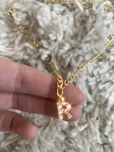 Pequeño A-Z inicial carta pulseras para mujeres Acero inoxidable letras doradas Eslabón cubano tobillera pulsera de la joyería de Boho, regalo de Navidad